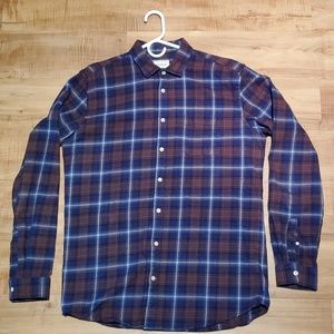 F&O Flannel casual button down shirt